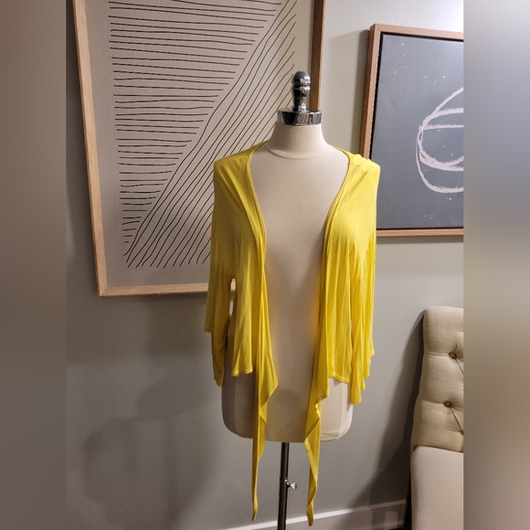 Sold - Yellow Cardigan - Picture 1 of 3